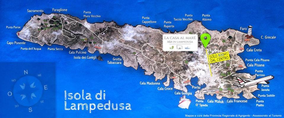 La Casa Al Mare Bed & Breakfast Đảo Đảo Lampedusa Ngoại thất bức ảnh